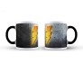 Shazam Dc Comic Superhero Lightning Logo White Ceramic Coffee/Tea Mug with Black Handle