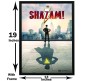 Shazam Shadow Reflecting Shazam Logo Poster Officially Licensed by Warner Bros 