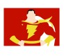 Shazam The Superhero DC Comic Minimal Poster Officially Licensed by Warner Bros 