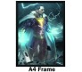 Shazam Movie Poster Surrounded by Lightning Poster Officially Licensed by Warner Bros