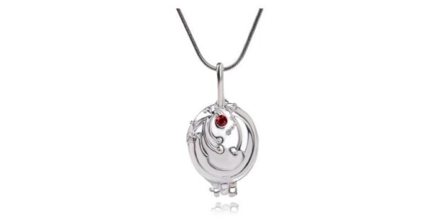 NEOGLORY S925 Sterling Silver Pendant Necklace Vampire's Diaries Elena  Verbena Accessories in Gift Box Jewellery, Sterling Silver Cubic Zirconia  Stone price in UAE | Amazon UAE | kanbkam