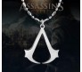 Assassin Creed Logo Silver Plated With Platinum Pendant Necklace for Women/Men