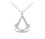 Assassin Creed Logo Silver Plated With Platinum Pendant Necklace for Women/Men