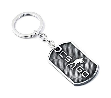 RV Mart Counter Strike Global Offensive Shooting Video Game Grey  Keyrings & Keychain