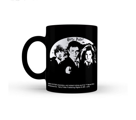 Harry Potter and His Friends Ron Weasley, Hermione, Ceramic Black Tea/Coffee Mug Qty 1