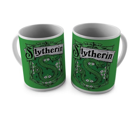 Harry Potter Slytherin Ceramic Coffee/Tea Mug Licensed by Warner Bros Quantity 1