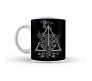 Harry Potter Deathly Hallows Power Longing Brothers Humility Ceramic White Tea/Coffee Mug Qty 1 Officially Licensed by Warner Bros