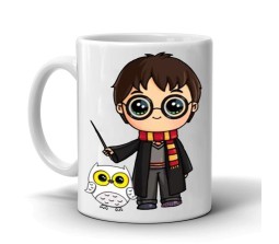 Harry Potter Animated with an Owl Coffee Mug Cup Qty 1