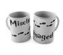 Harry Potter Mischief Managed Foot Print Coffee Mug Cup Qty 1 Official Licensed by Warner Bros
