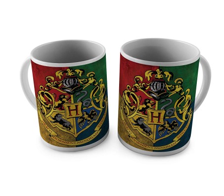 Harry Potter Hogwarts House Crest - Coffee Mugs, Cups - Licensed by Warner Bros, USA