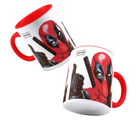  Deadpool Marvel Atittude Quote Coffee Mug Cup Qty 1