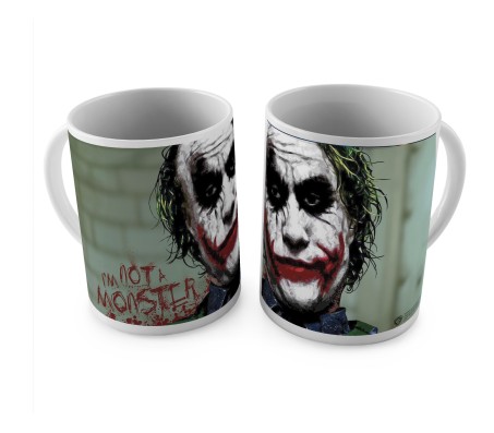 WB's Official Licensed Joker I'm Not A Monster Coffee Mug