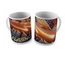  Flash Lightning The City White Ceramic Coffee Mug Quantity 1