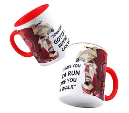  Iron Man Marvel Motivational Inspirational Quote Mug Cup Qty 1