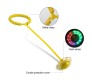 Flashing Lights Kids Jumping Rope Ring Leg Foot Skipping Toy Like Hula Hoop Jump for Outdoor Fun Skip Sports in Ankle 