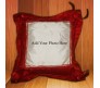 Personalized Cushion in Red Color (Pillow)