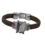 Attack on Titan Silver and Brown Shingeki No Kyojin Cosplay Bracelet