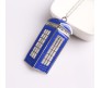 Big Size Doctor Who Tardis Pendant Necklace Brass Pendant