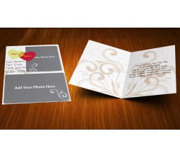 Clean & Elegant Wedding Greeting Card
