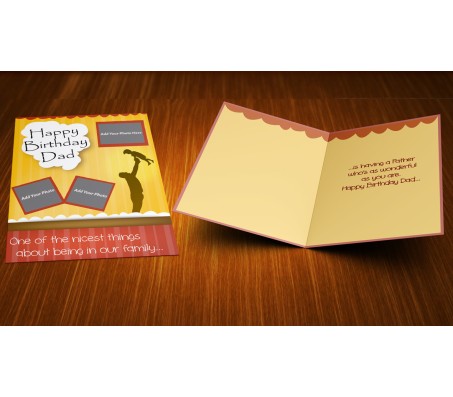 You Are The Best & Perfect - Happy Birthday Father Greeting Card