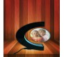 Mid Air Rotating Oval Photo Frame With LED Lights & 2 Photo Option