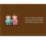 The Best Brother Personalized Birthday Greeting Card