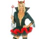 Red & Black Adult Devil Costume for Role Play