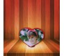 Rotating Heart Shape Photo Frame [4 Photos]