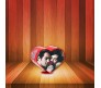 Rotating Heart Shape Photo Frame [4 Photos]