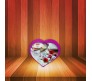 Musical  Photo Frame Heart Shape Rotates With Clap Sound