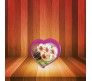 Musical  Photo Frame Heart Shape Rotates With Clap Sound