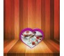 Musical  Photo Frame Heart Shape Rotates With Clap Sound