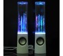 USB Water Speaker With LED Lights [White]