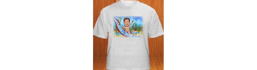 Caricature T Shirt For Him