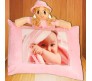 Personalized Pink Pillow With Soft Toy [18 x 13 inches]