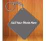 Two Side Personalized Key Chain Square Shape