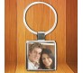 Personalized Metal Key Chain Square Shape