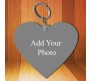 Two Side Personalized Key Chain Heart Shape