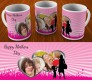 2 Hearts Mothers Day Customized Mug