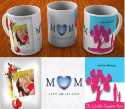 Happy Mothers Day Mug With Photo & Message