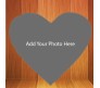Personalized Refrigerator Magnet Heart Shape