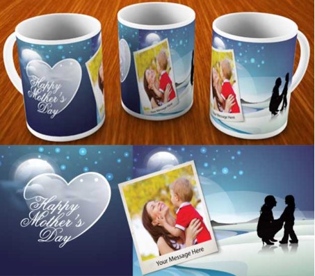 Perfect Mothers Day Mug With Moonlight Design