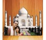 Personalized Photo on Taj Mahal [Wooden]