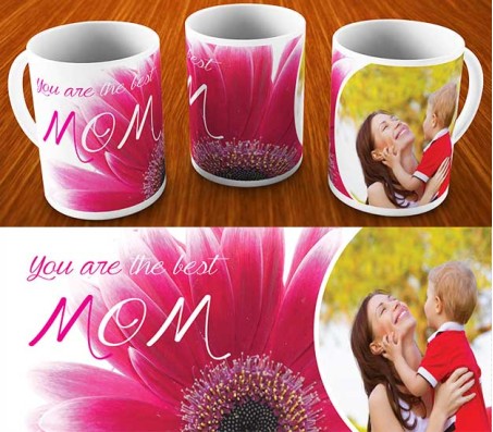 Wonderful Pink Flower Mothers Day Mug