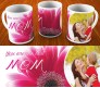 Wonderful Pink Flower Mothers Day Mug