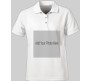 Personalized White T Shirt Collar Square Design