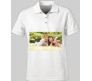 Personalized White T Shirt Collar Rectangle Design