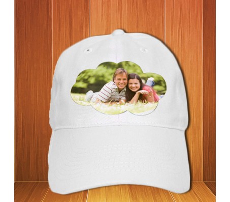 Personalized Cap with Cloud Shape