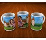 Personalized Couple Caricature at the Castle On Mugs