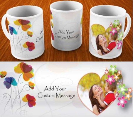 Mothers Day Customized Mug With Simplistic Design